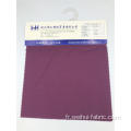 Commerce de gros Tissu tricoté M / R Jersey Tissus violet foncé